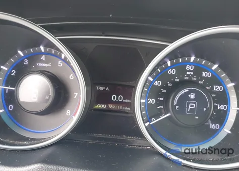 2012 Hyundai Sonata Gls z USA, uszkodzony, nr VIN 5NPEB4AC1CH379596